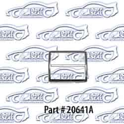 Deluxe manual brake & clutch pedal pad trim fits part# 854-20641 65-70 Chevrolet Belair Biscayne Impala
