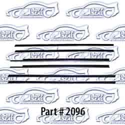 Window Weatherstrip Replacement Style 59-60 Chevrolet Impala, Convertible