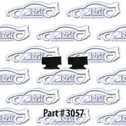Rubber Ash Tray Bumpers - 2 Per Car 67-72 Chevrolet Camaro, Pontiac Firebird