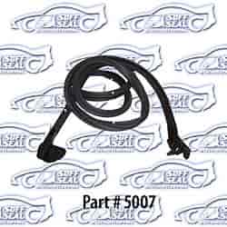 Door Weatherstrip W/ Clips & Molded Ends Chevelle 1966-67, Hard Top and Convertable
