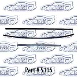 Window weatherstrip for 64 Chevrolet Chevelle Convertible