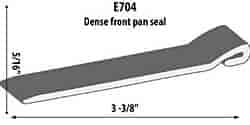 Front Pan Extrusion Height: 5/16"