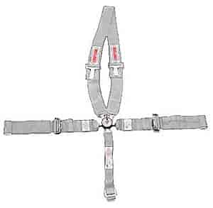 Lever Camlock 5-Point Dragster Harness Nomex Covered Belts