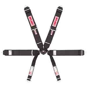 Rotary Camlock 6-Point Individual Harness 62" Lap Belt