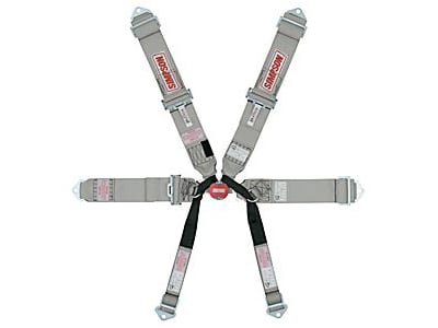 Rotary Camlock 6-Point Individual Harness 62" Lap Belt