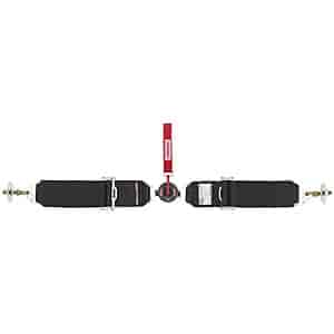 Lever Camlock System Lap Belt 62" Maximum Adjustment