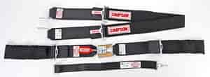 Latch & Link 5-Point Dragster Harness Nomex Covered Belts