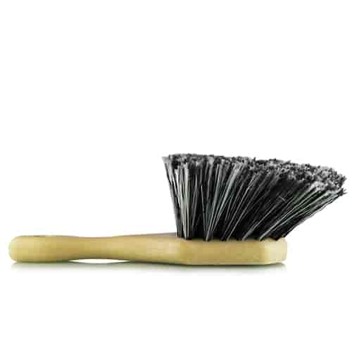 Body and Wheel Flagged Tip Brush Short Handle