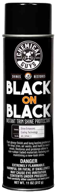 Black on Black Instant Trim Shine Protectant 11-oz.