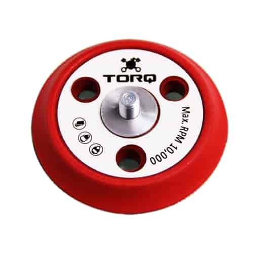 TORQ R5 Dual-Action Red Backing Plate 3"