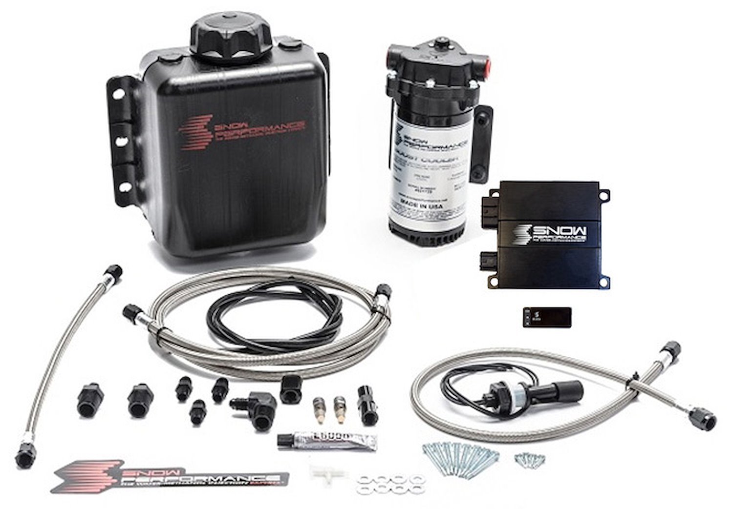 Stage-2 Gasoline Boost Cooler Water-Methanol Injection Kit for Forced Induction Engines