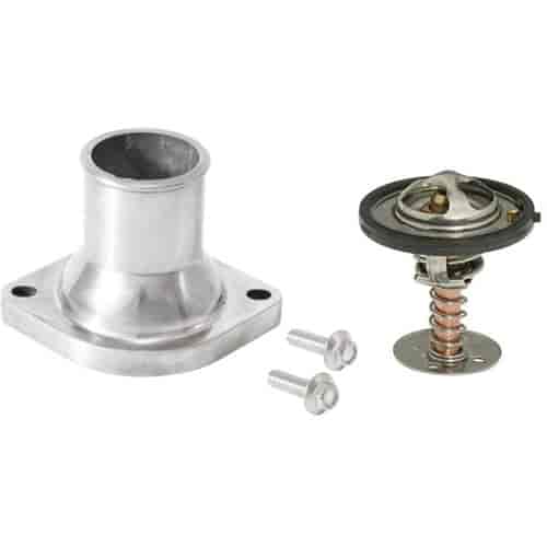 LS 180° Thermostat And Housing Kit Includes: LS Straight Thermostat Housing