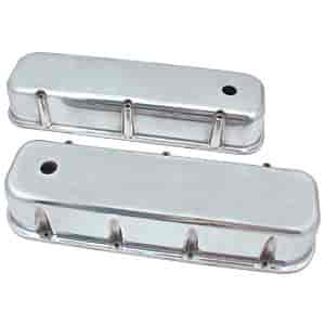 Polished Aluminum Valve Covers 1965-Up Big Block Chevy 396-454