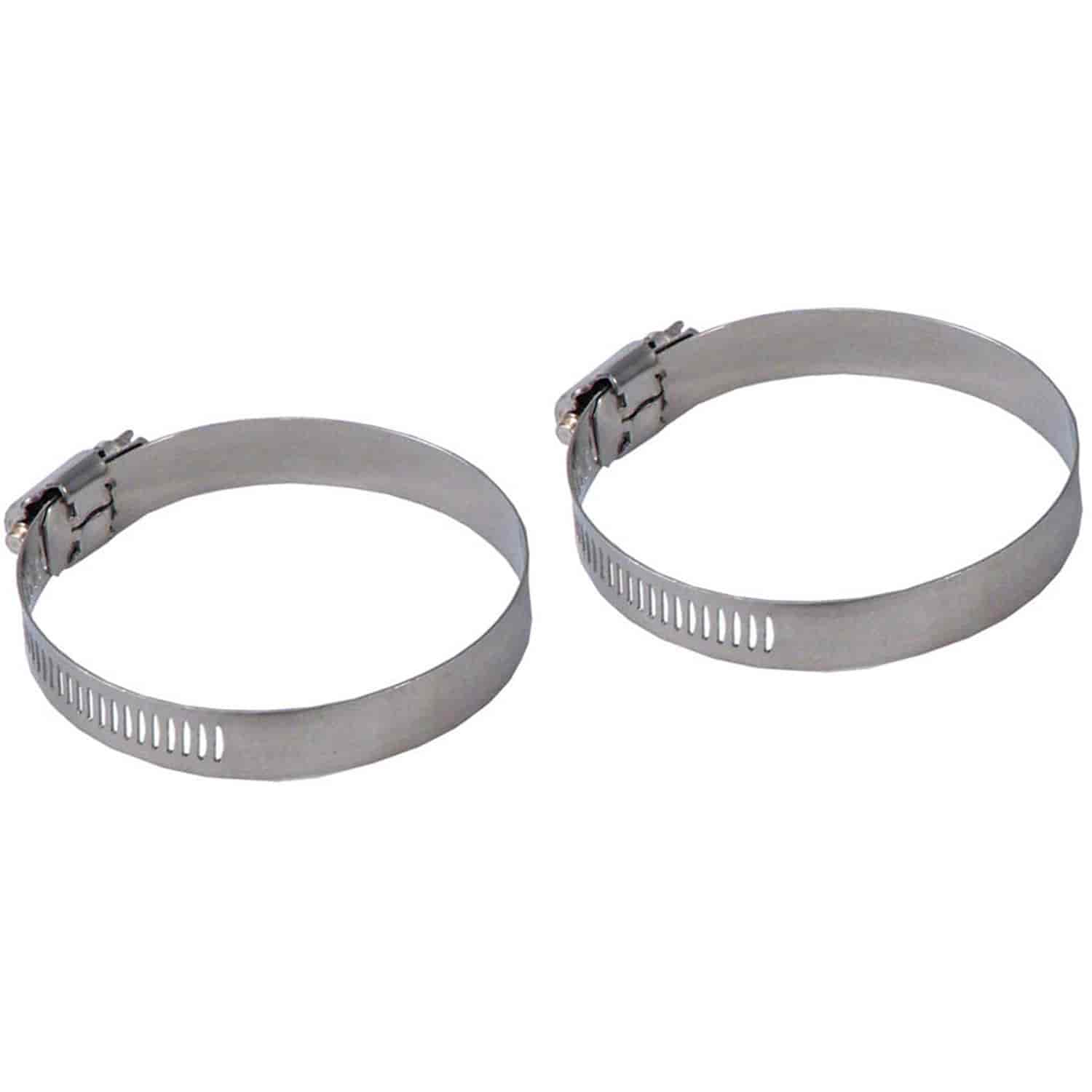 Worm Gear Clamps Fits 2.5" Tubing