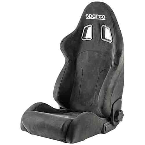 R600 Racing Seat Black Alcantara Suede