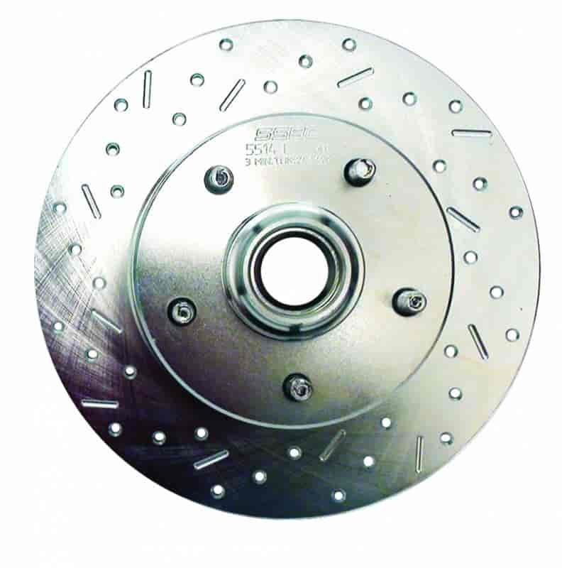 Front Right Big Bite Brake Rotor 1999-2004 Ford F-Series Super Duty