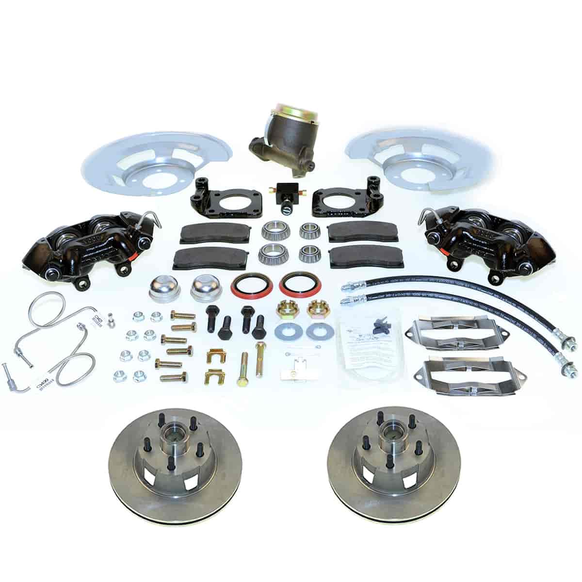 Front 4-Piston Drum to Disc Brake Conversion Kit See More Details for Applications