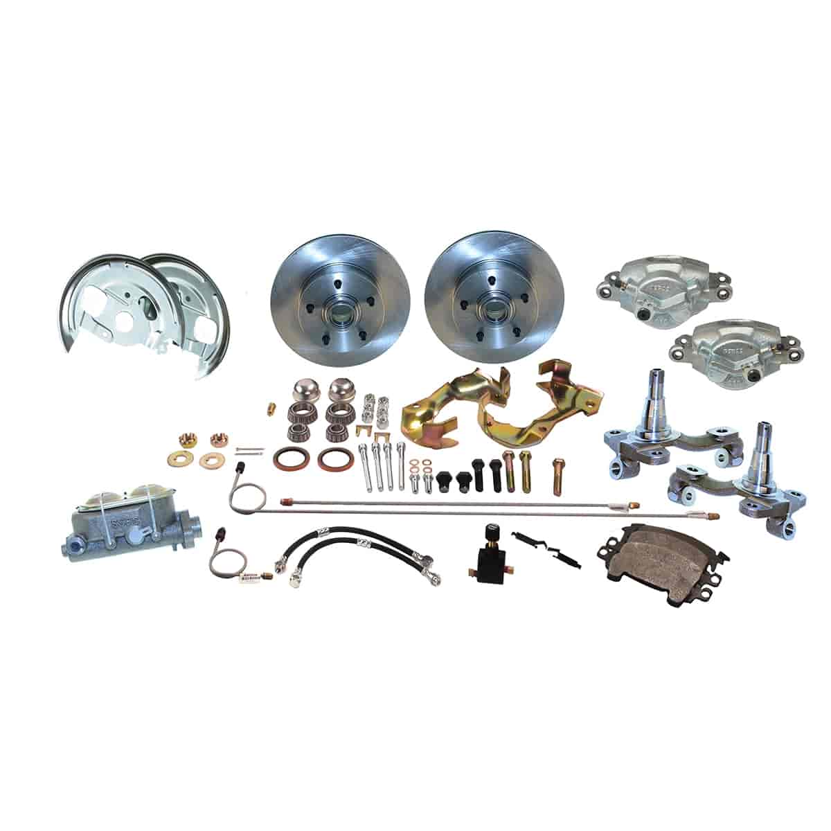 Front Drum-to-Disc Brake Conversion Kit 1962-67 Chevrolet Nova and Chevy II