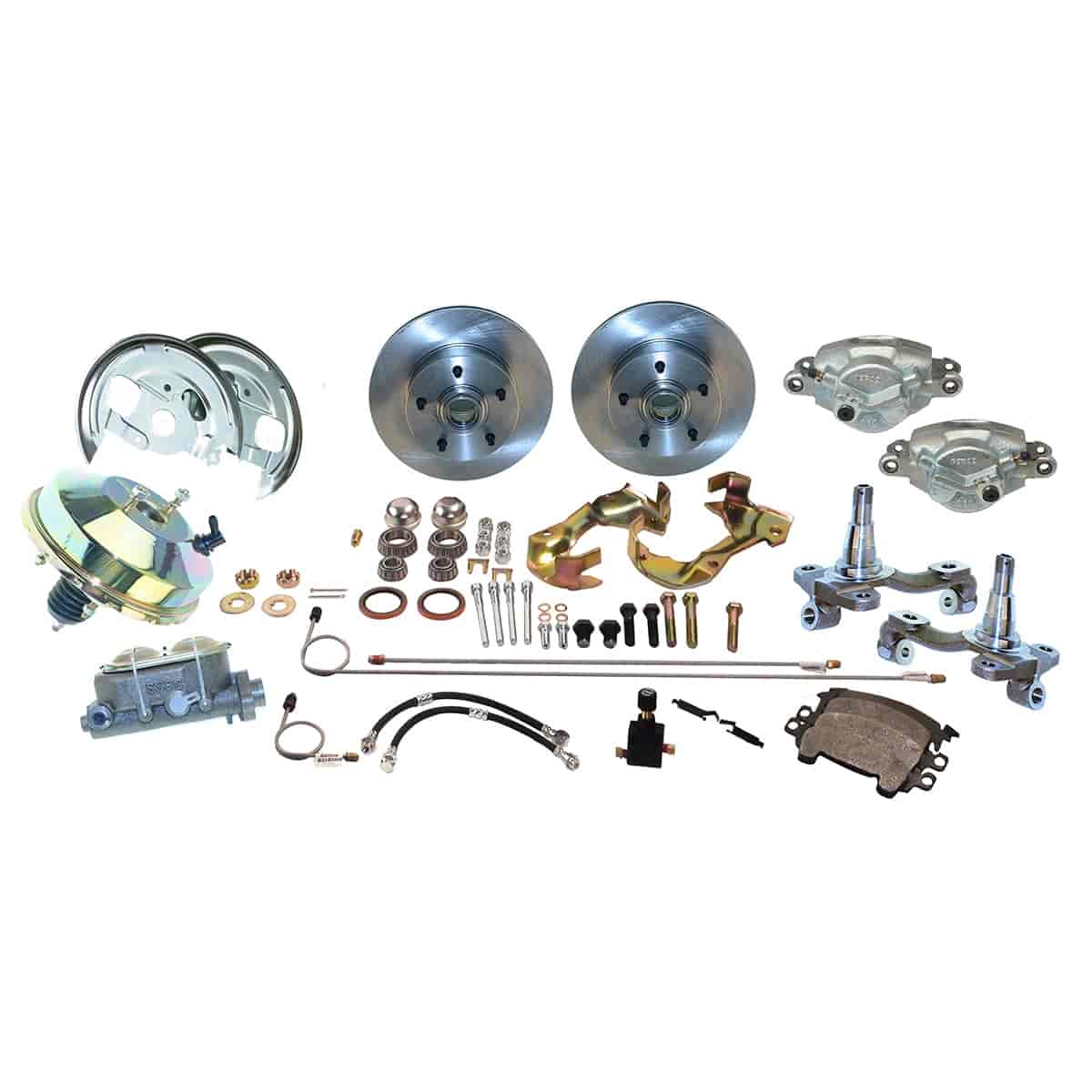 Front Drum-to-Disc Brake Conversion Kit 1962-67 Chevrolet Nova and Chevy II