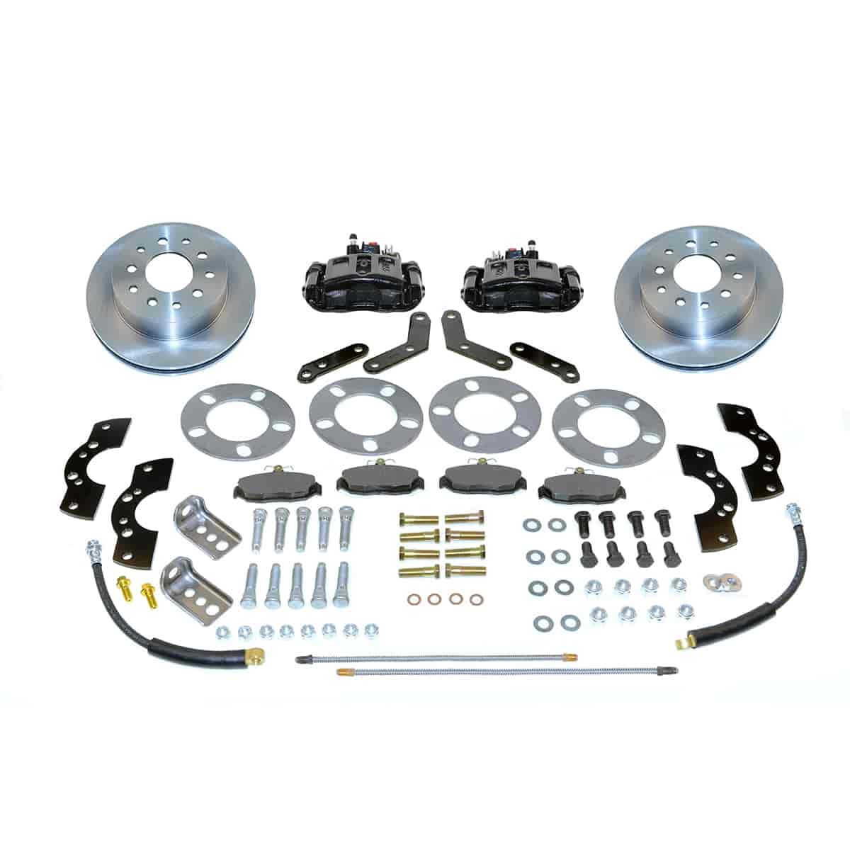 Single Piston Rear Disc Brake Conversion Kit For 2-piece Axles