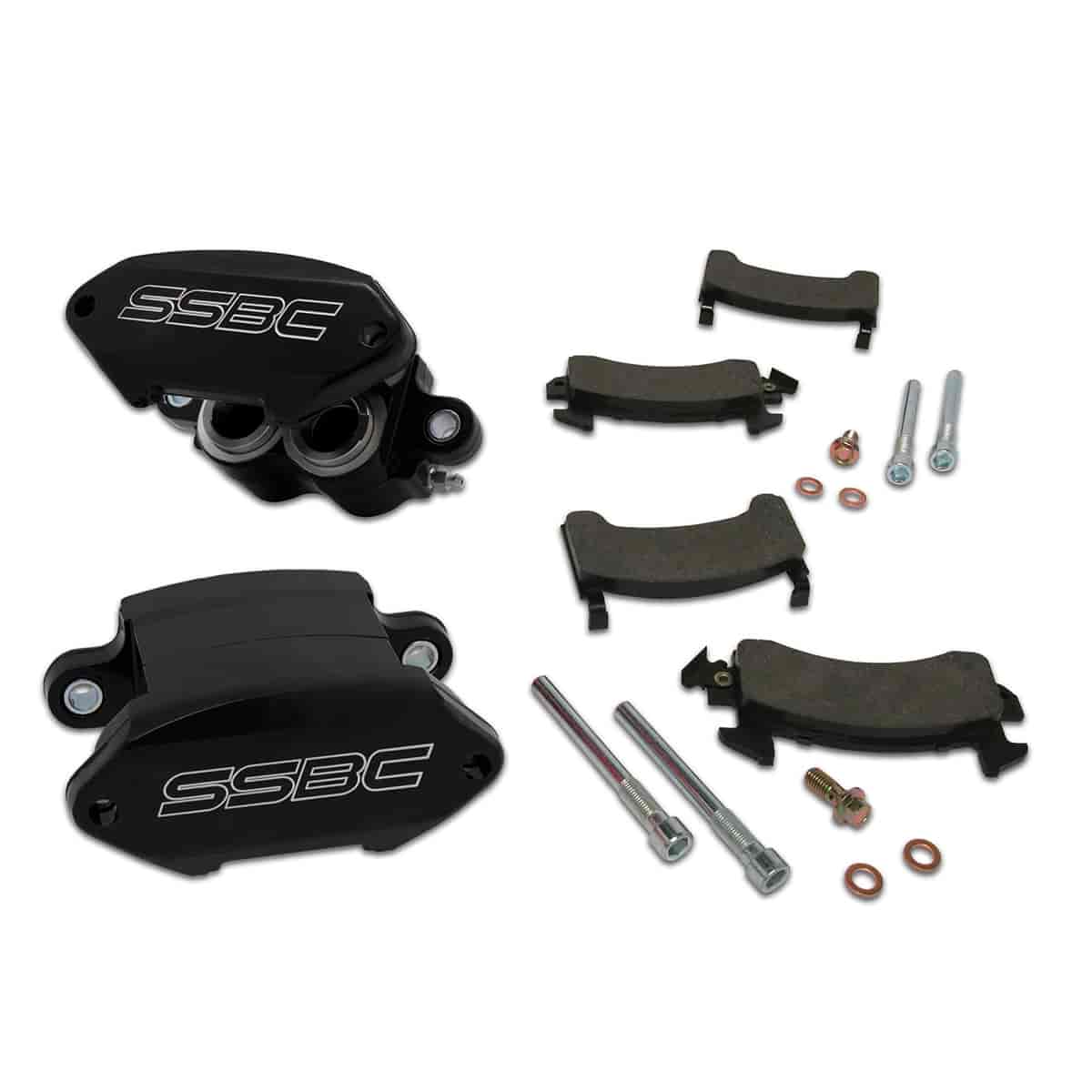 Sport Twin Quick Change Front Caliper Kit Aluminum caliper with twin 38mm pistons
