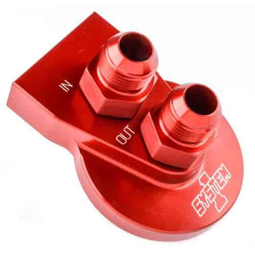 Remote Oil Filter Mount 2-Bolt Flat Mount