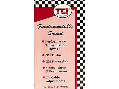 "Fundamentally Sound" VHS Video Contains Transmission Assembly Basics