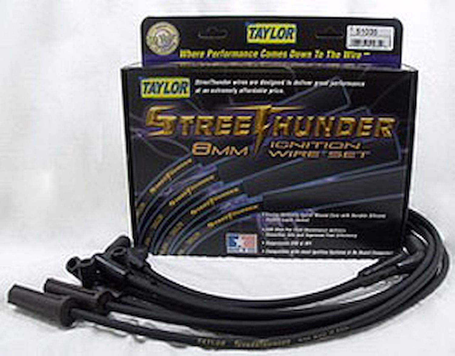 Street Thunder 8mm Spark Plug Wires 1996-2004 Chevy/GMC Truck 4.3L Vortec