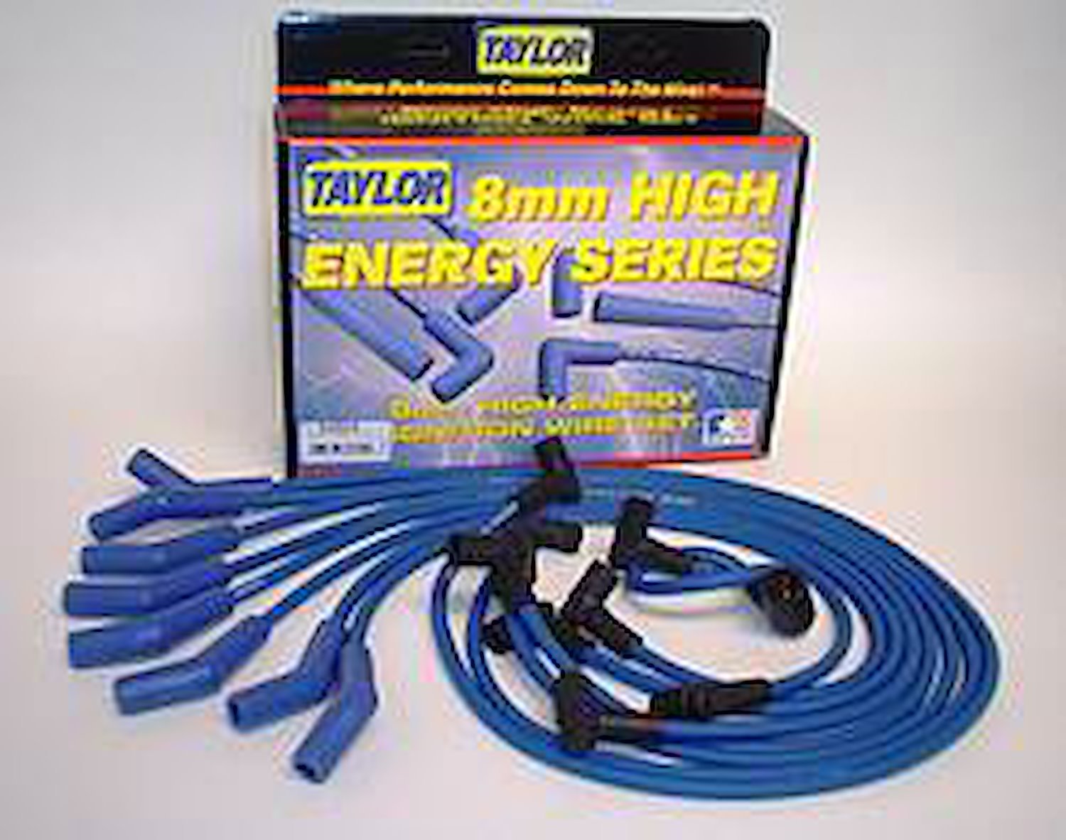 High Energy 8mm Spark Plug Wire Set 1973-1990 GM 260/305/307/350/403 V8