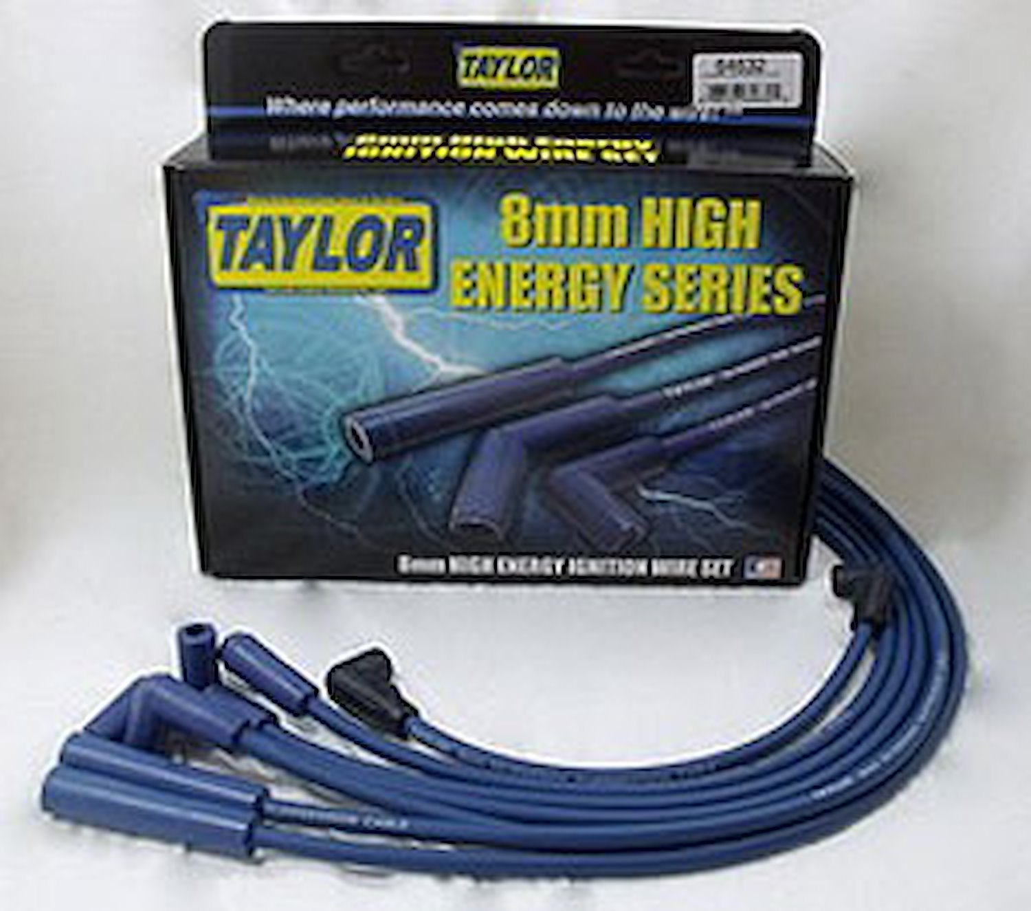 High Energy 8mm Spark Plug Wire Set 1986-1995 GM 4.3L V6