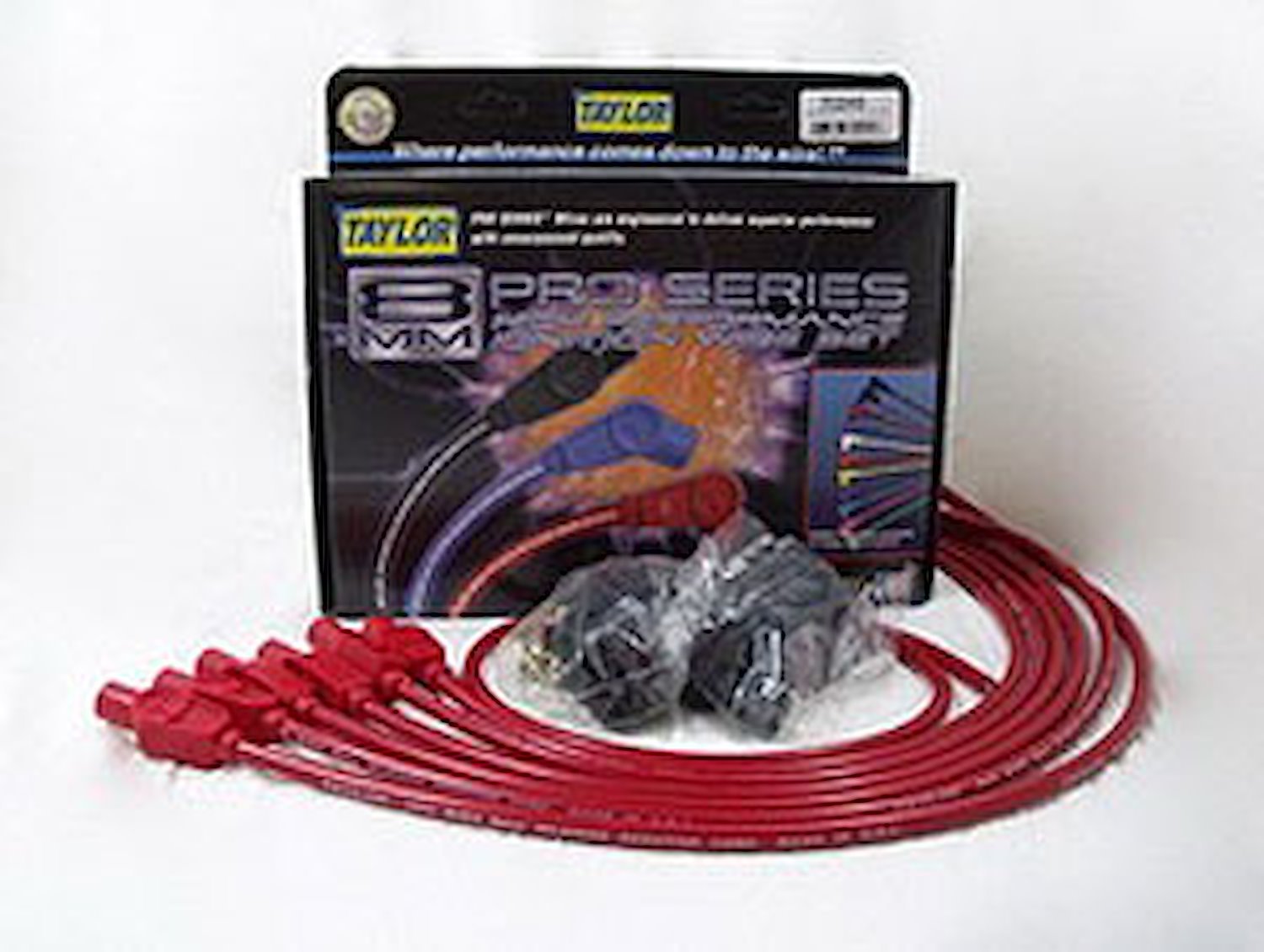 Pro Wire 8mm Spark Plug Wires Universal Fit, 6 cyl