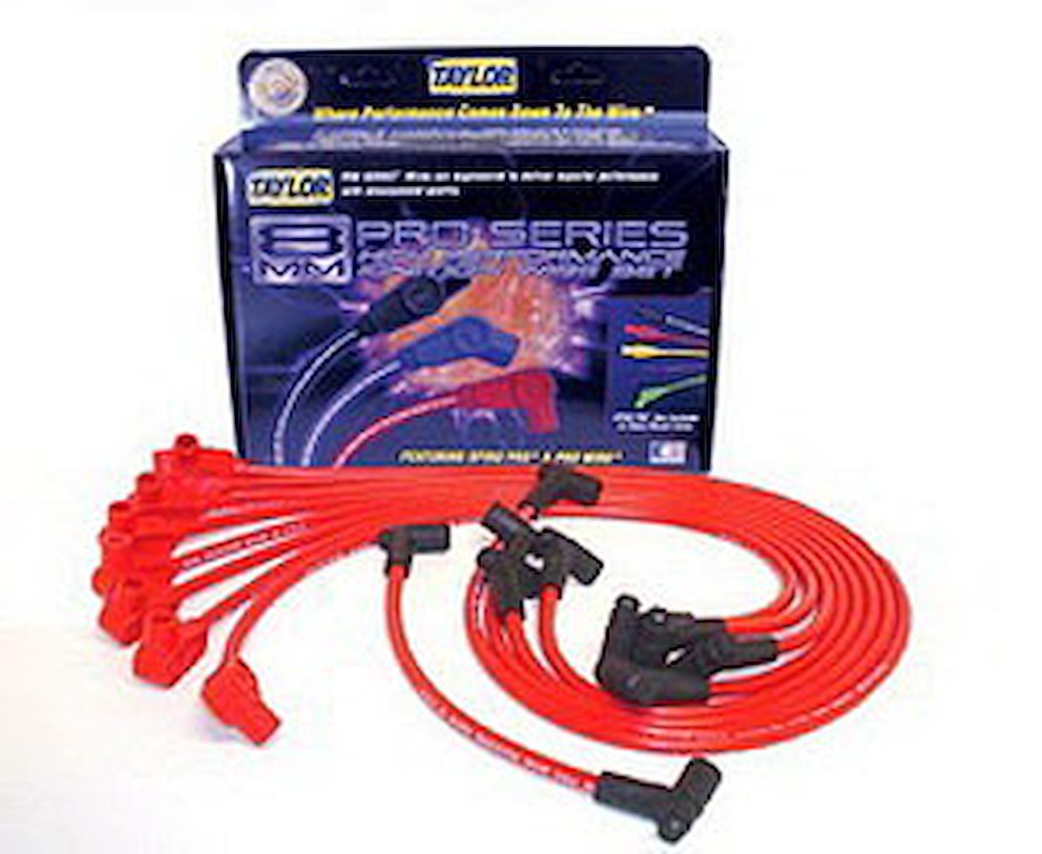 Spiro-Pro 8mm Spark Plug Wires 1974-80 GM V8 262/267/305/400
