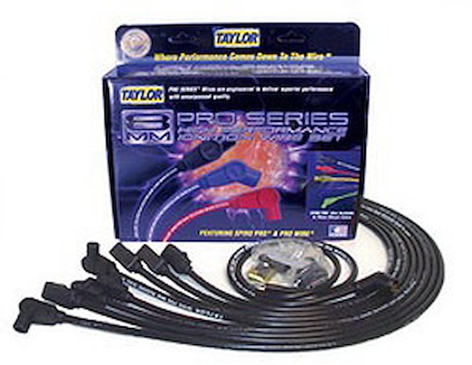 Spiro-Pro 8mm Spark Plug Wires Chevy Small Block (Under Headers)