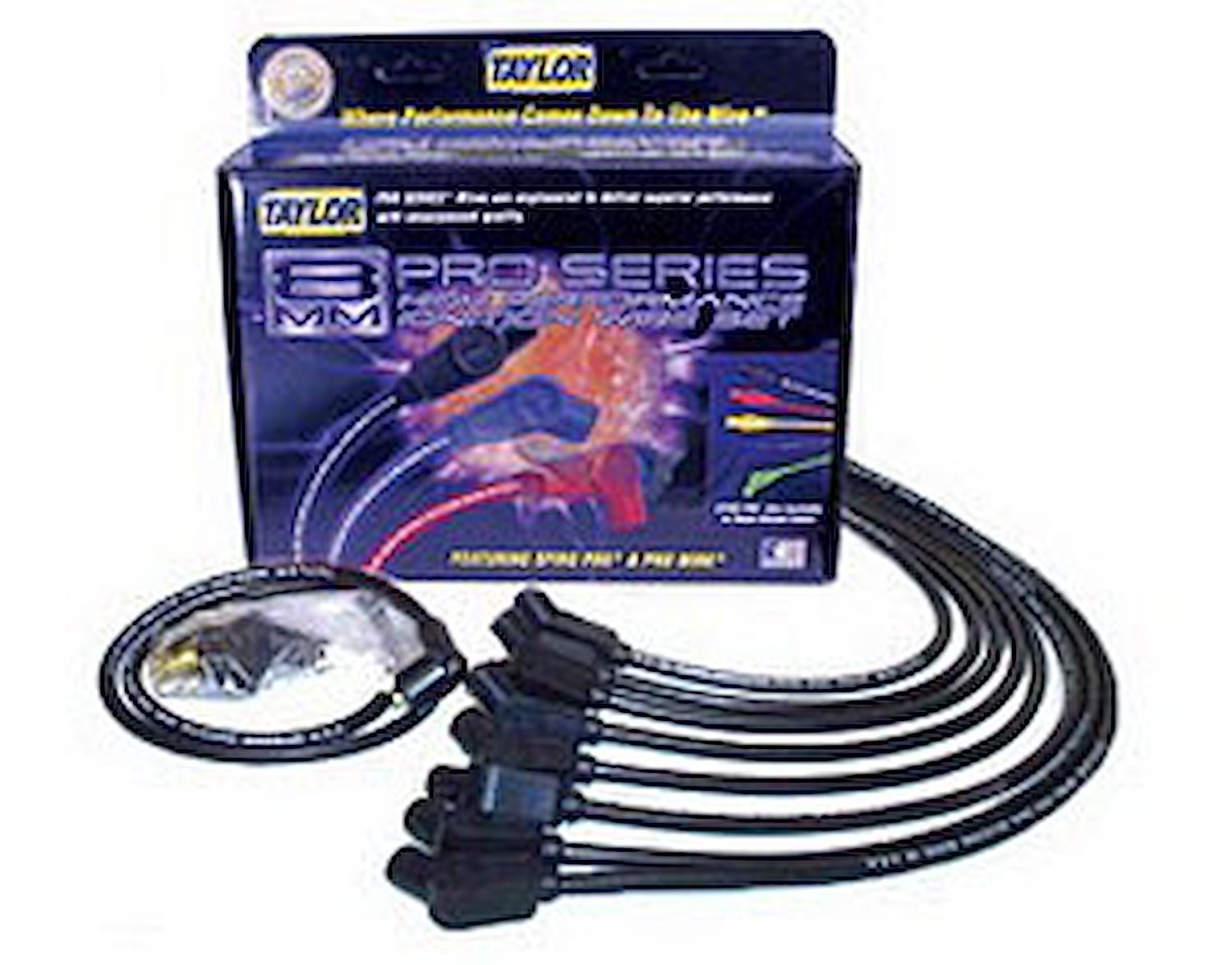 Spiro-Pro 8mm Spark Plug Wires Chevy Big Block (Over Valve Covers)