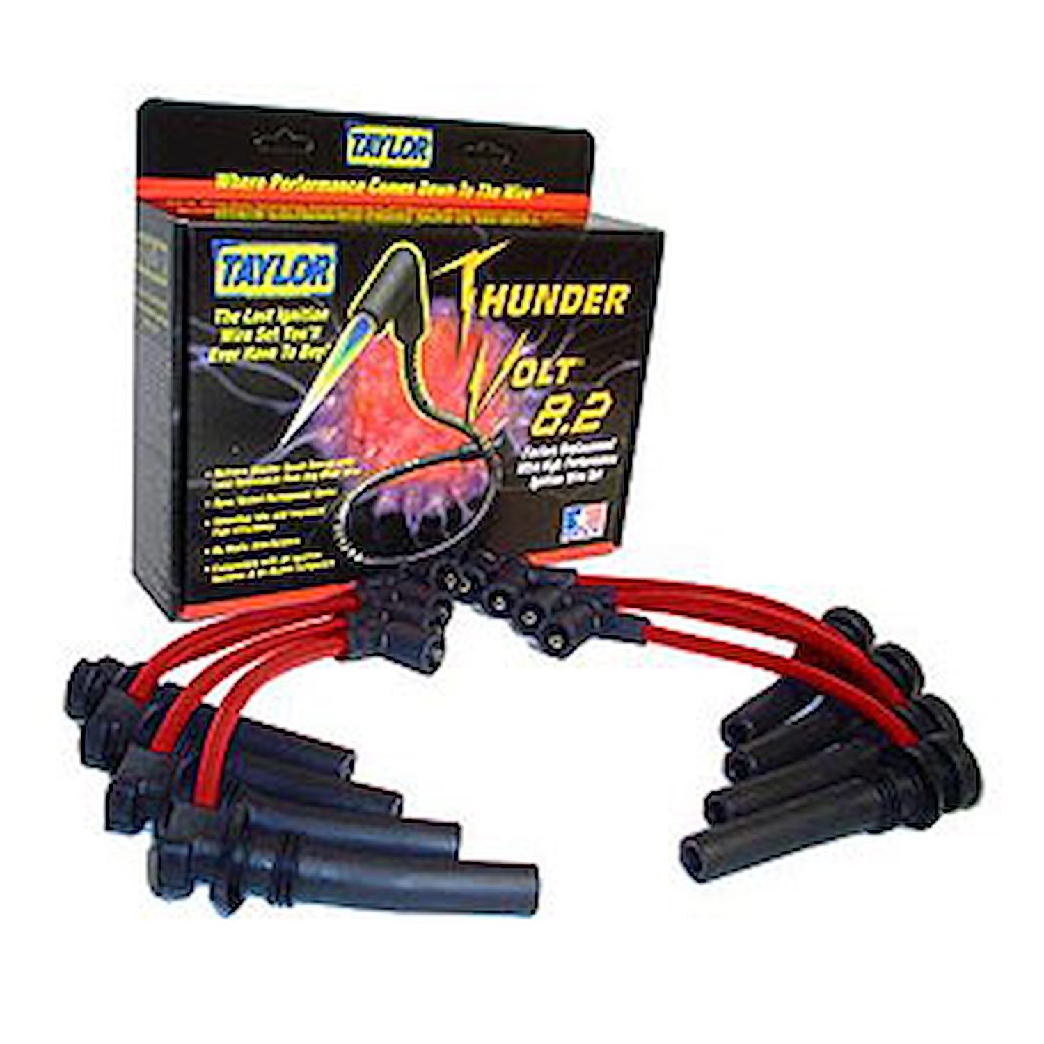 ThunderVolt 8.2mm Spark Plug Wires 2003-05 Dodge 5.7L Hemi