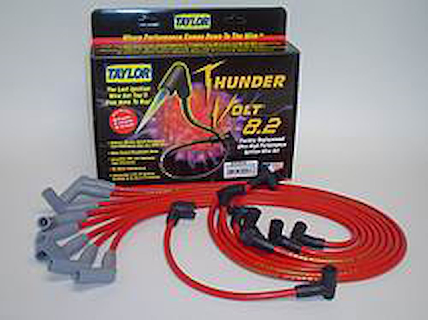 ThunderVolt 8.2mm Spark Plug Wires Universal 8cyl