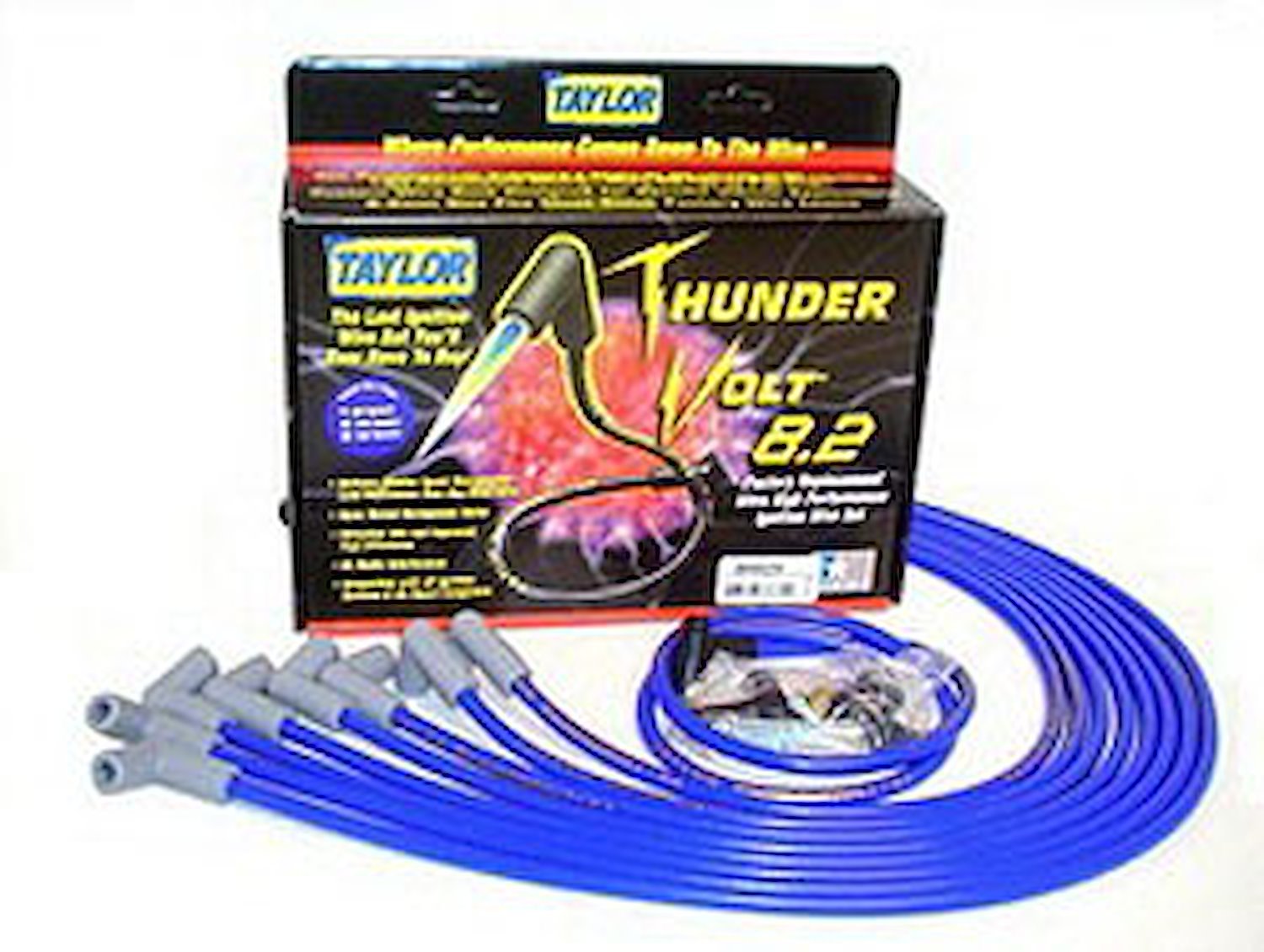 ThunderVolt 8.2mm Spark Plug Wires Small Block Chevy (Under Headers)