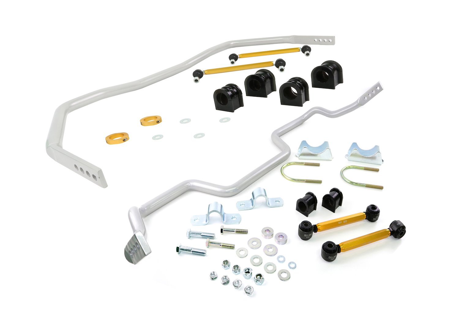 BFK005 Front and Rear Sway Bar Kit for 2005-2014 Ford Mustang (Incl. GT)