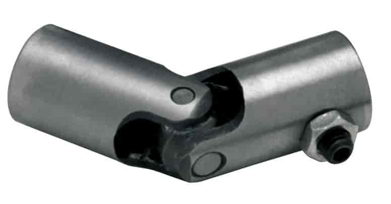 Pin and Block Universal Joint 3/4" Smooth x 9/16" -26 Spline Outside Diameter: 1-1/4"