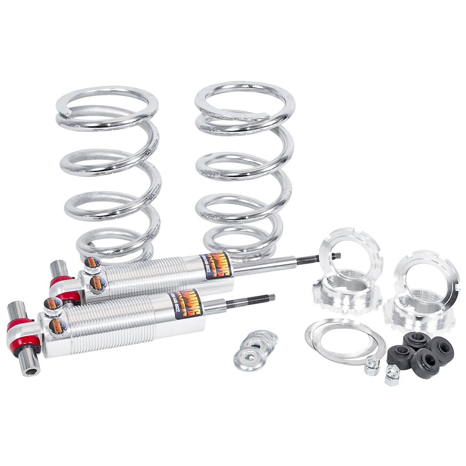 Mustang II Dual Adjustable Coil-Over Shock & Spring Set