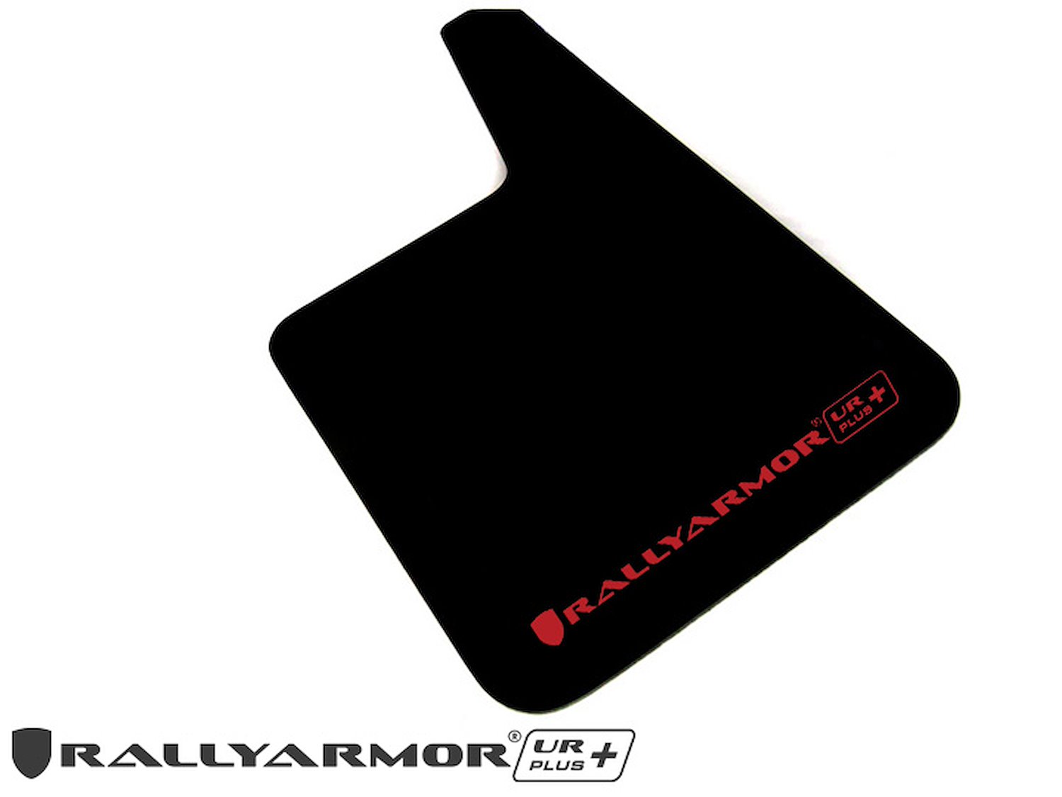 MF20URPBLKRD Mud Flap Kit for Universal Fit - Red Logo