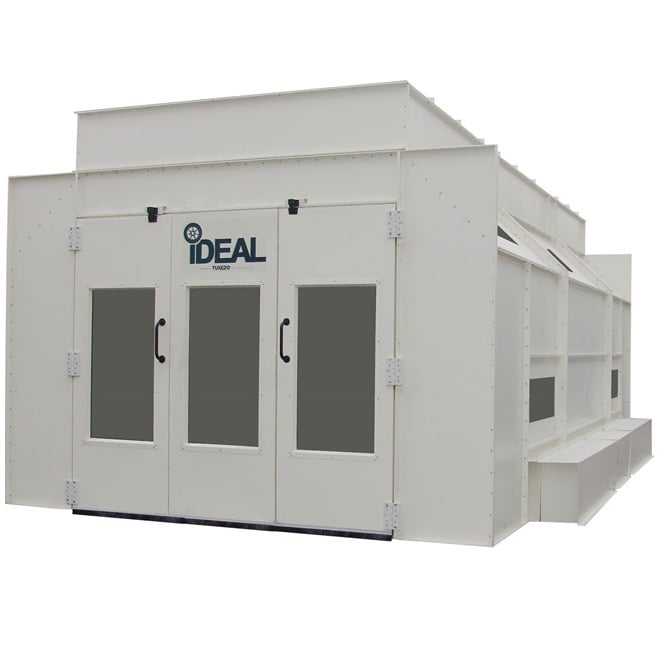 iDEAL Paint Booth [Side Downdraft | 3-Phase 230 Volt]