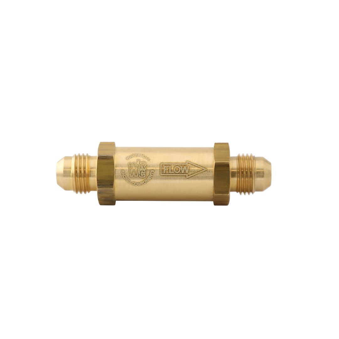 Check Valve Brass for use w/Jet (-6 AN)