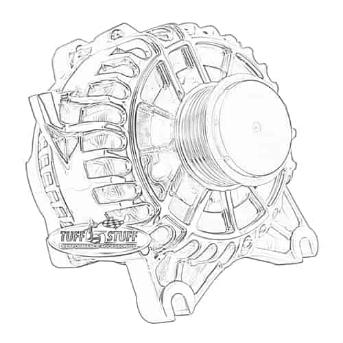 Alternator 2005-08 Mustang 4.6L V8 135 AMP