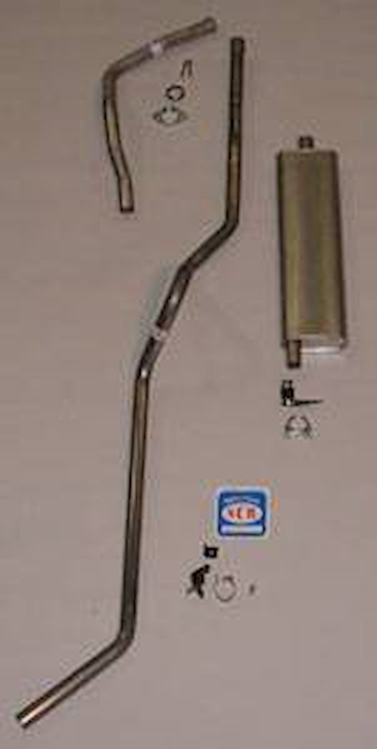 63002 1955 Chevrolet Full-Size Station Wagon exc. 9-Passenger, 6-cyl Exhaust System