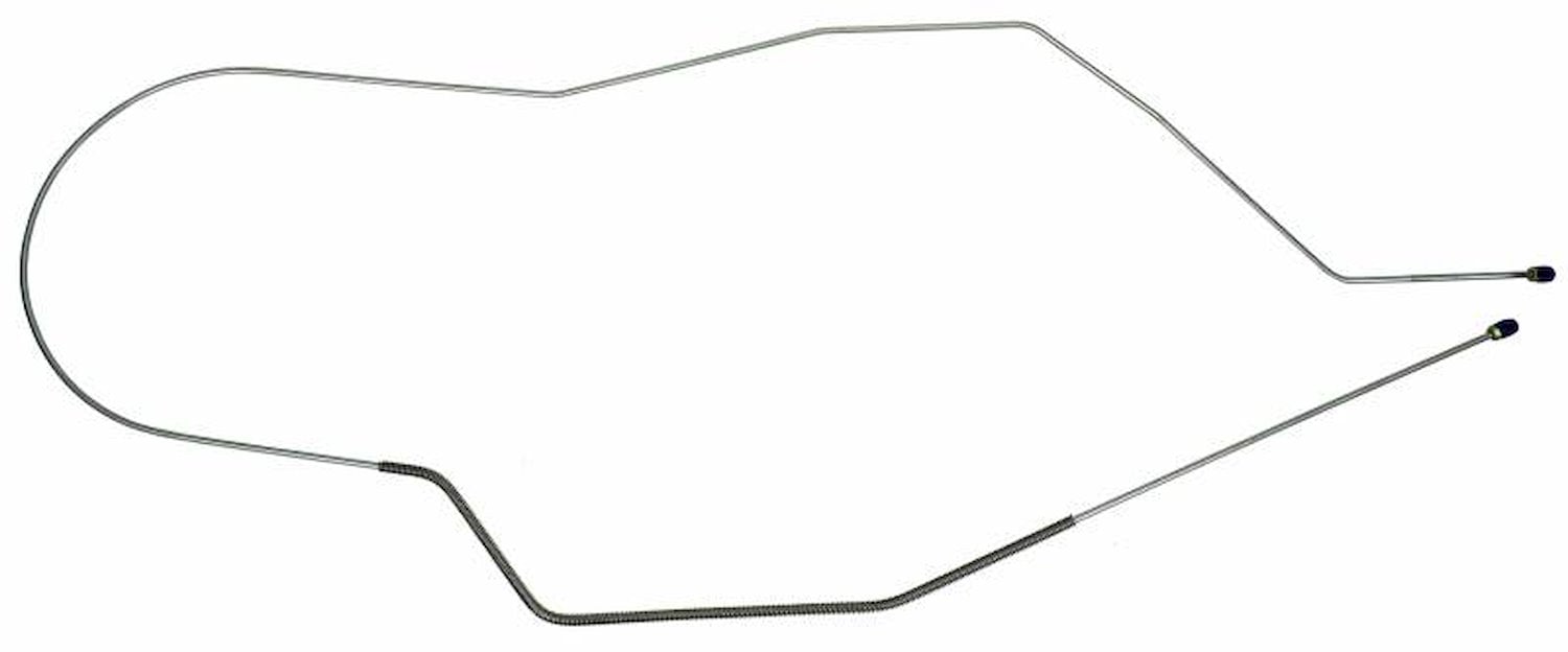 LBL004 1955 Chevrolet Full-Size Brake Lines (Front To Rear)