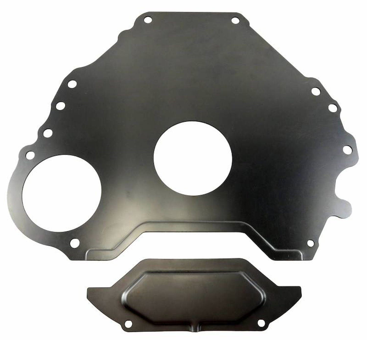 MCP004 1965-1968 Ford Mustang 289 V8 & 1963-68 Full-Size Ford Block-To-Transmission Spacer Plate & Cover