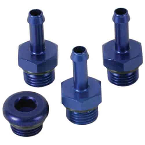 FPR 1200 Fitting Kit -06 AN ORB to 6mm (1/4" ) Hose Barb