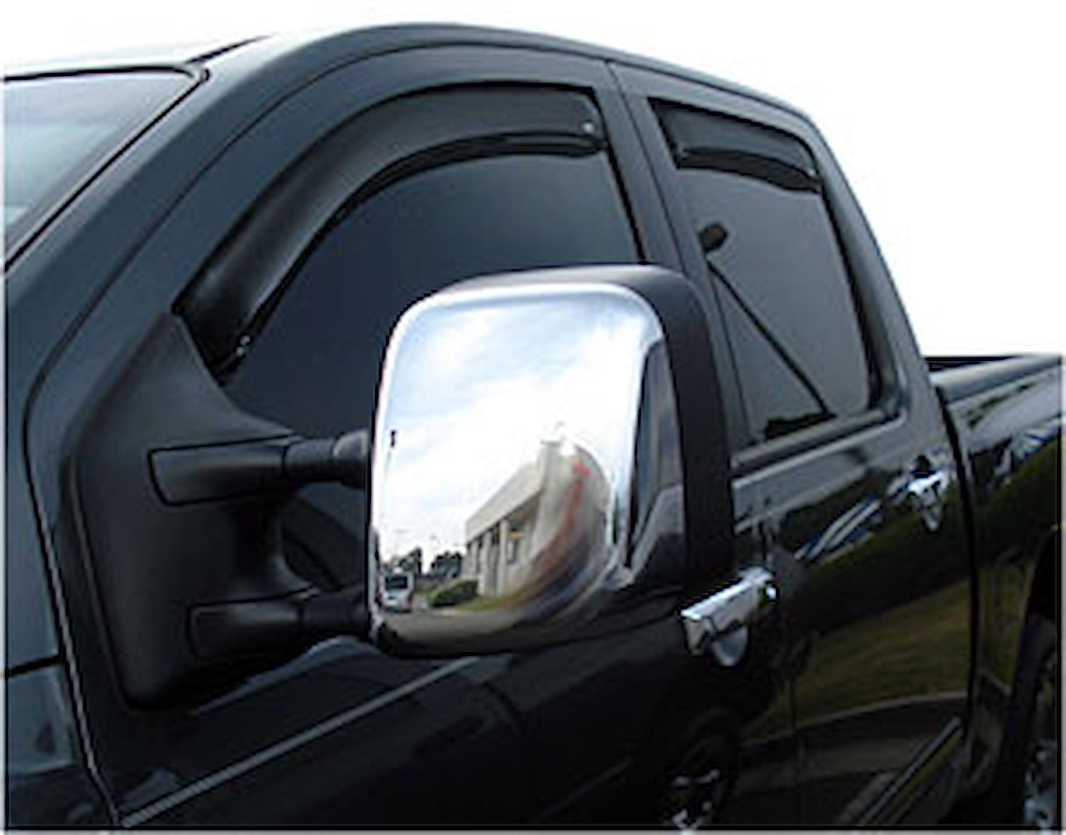 In-Channel Side Window Deflectors 2009-2016 Ram Pickup 1500 Quad Cab