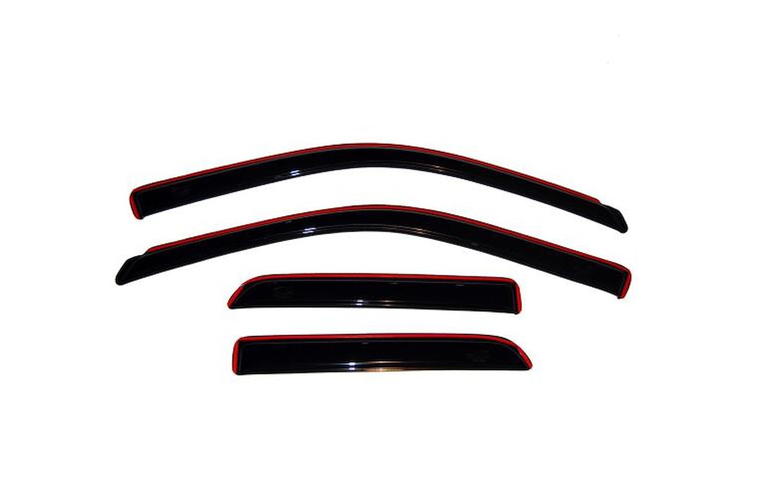 In-Channel Side Window Deflectors Fits Select Hyundai Tucson [Front/Rear Set]